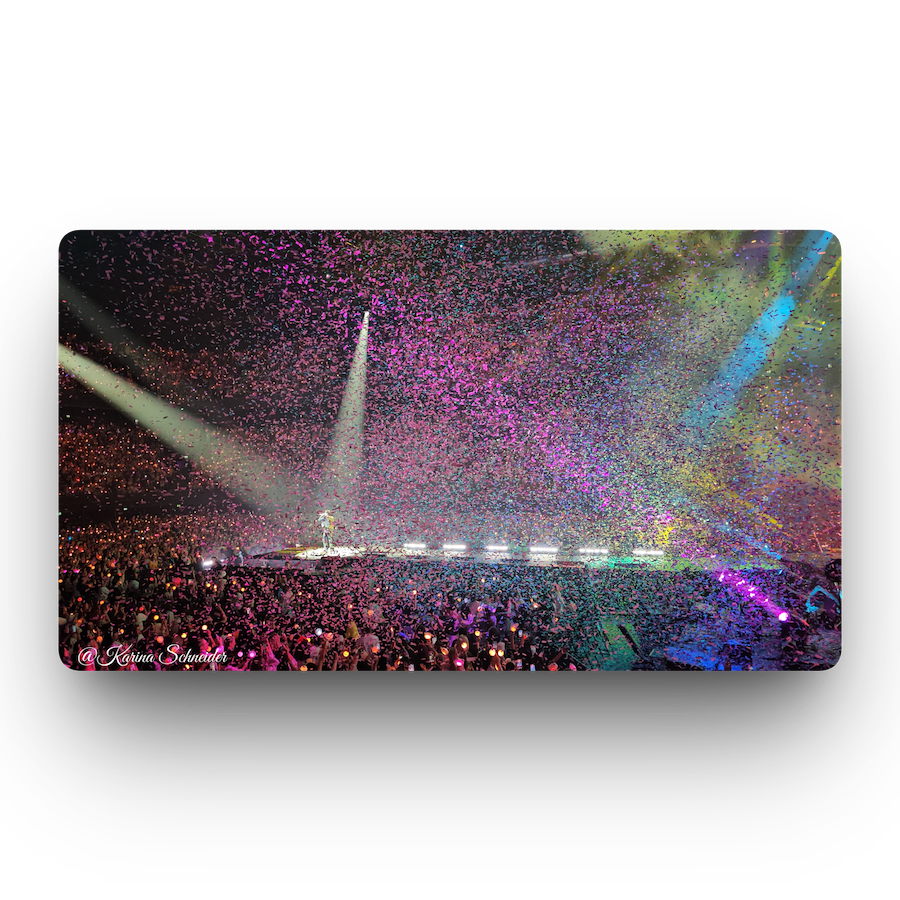 confetti at jin's concert 2025 amsterdam ziggodome