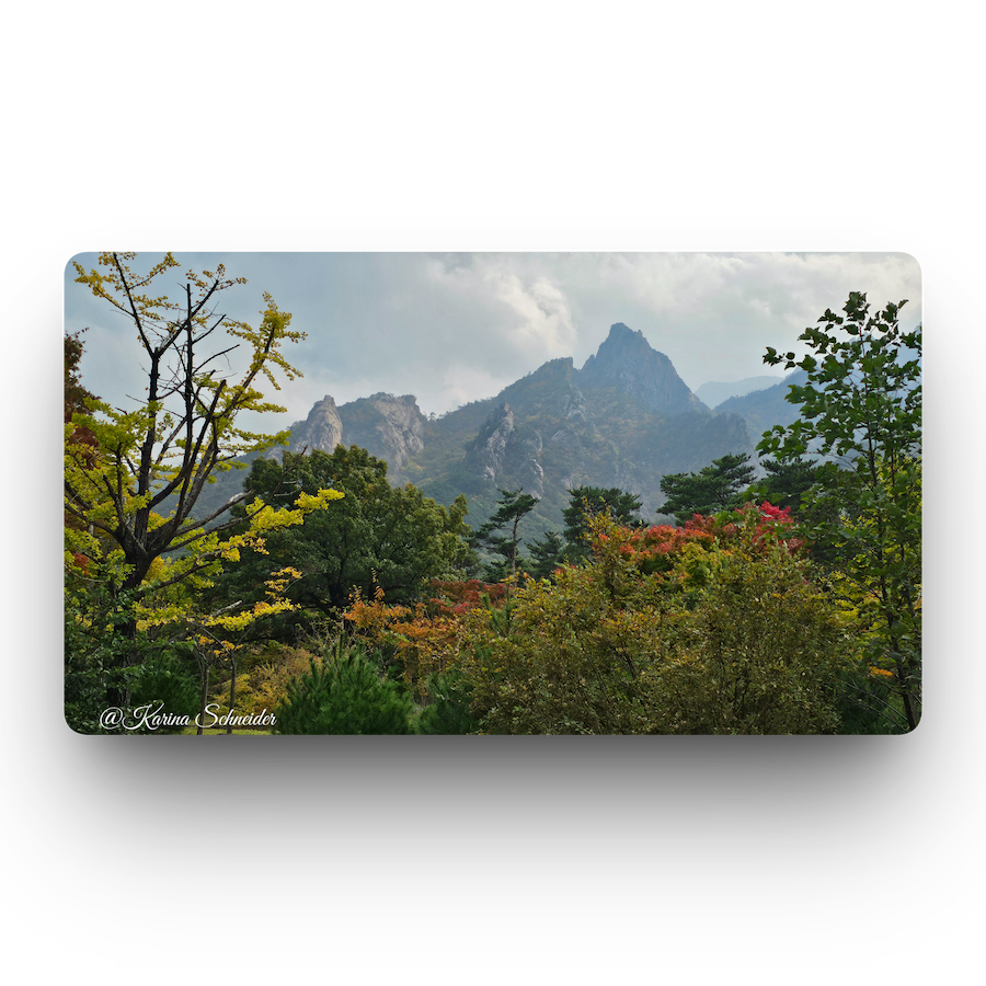Soerakan national park in South-Korea